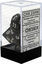 Polyhedral 7-Dice Set CHX23078 - Translucent Smoke/White